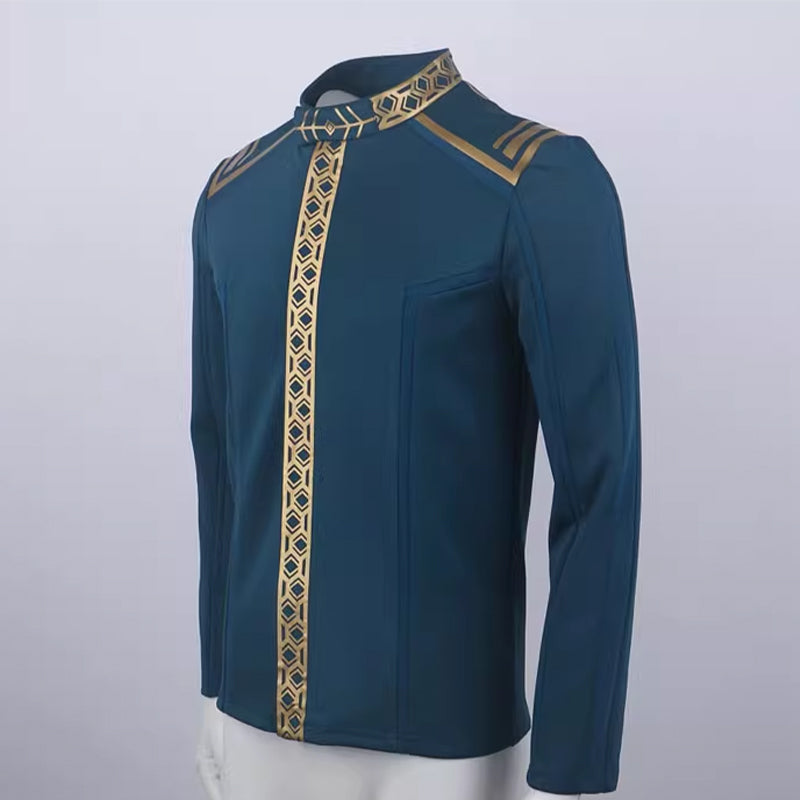 Star Trek: Strange New Worlds Season 3 Spock Cosplay Costume Blue Uniform Halloween Suit ACcosplay