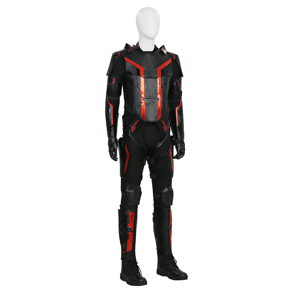 Tron Ares Cosplay Costume Men's Jumpsuit Jared Leto Cosplay Leather Suit ACcosplay