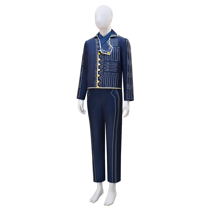 Wicked Wizard Fiyero Cosplay Costume Printed Version Halloween Suit Cosplay ACcosplay