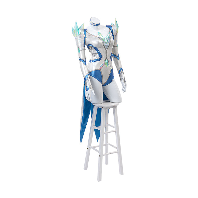 Marvel Rivals Emma Frost The White Queen Cosplay Costume Halloween Outfit ACcosplay