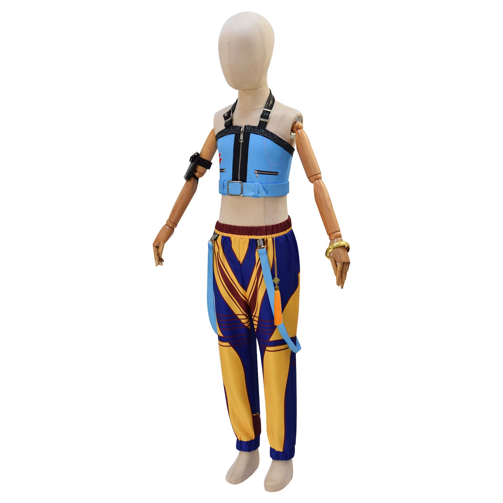 Kpop Demon Hunters Zoey Kids Cosplay Costume Party Halloween Suit Accosplay