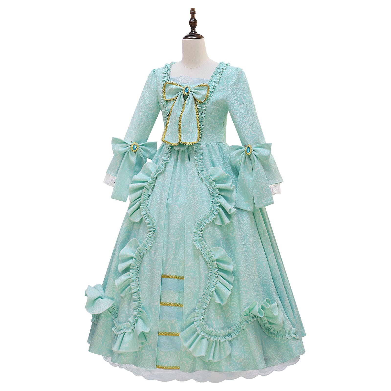 Marie Antoinette Ball Dresses 18th Century Victorian Dress Halloween Outfit ACcosplay