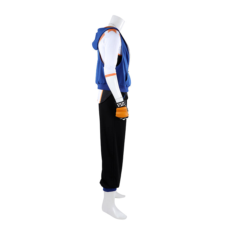 SF Street Fighter 6 Luke Cosplay Costume Halloween Outfit ACcosplay