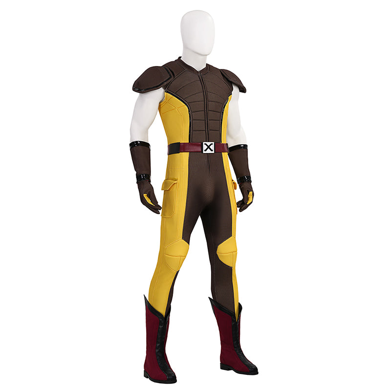 Deadpool 3 Wolverine Cosplay Costume Brown Halloween Outfit ACcosplay