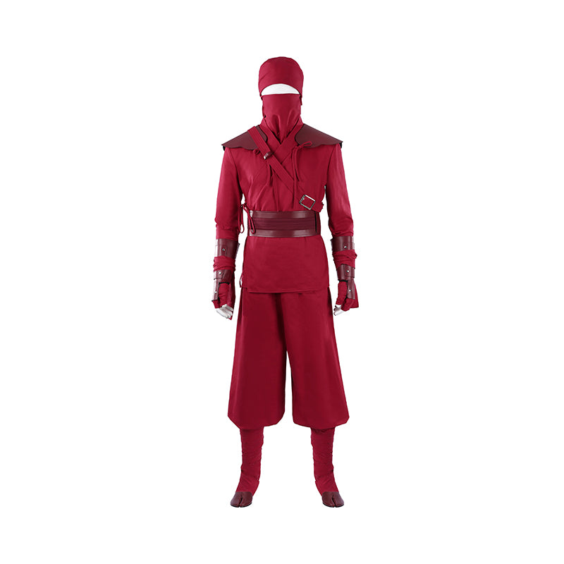 Spiderman Brand New Day The Hand Ninja Cosplay Costume Red Halloween Suit ACcosplay