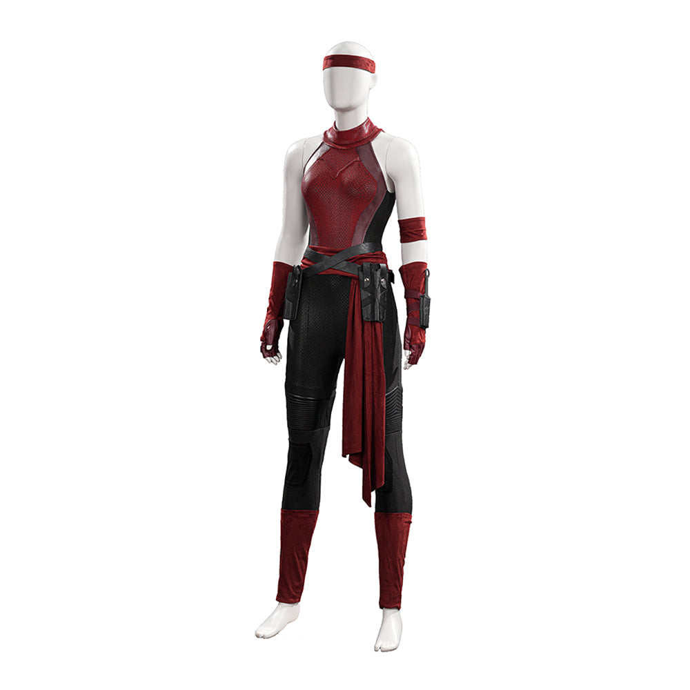 Elektra Cosplay Costume Daredevil Born Again Season 3 Women's Halloween Outfit ACcosplay
