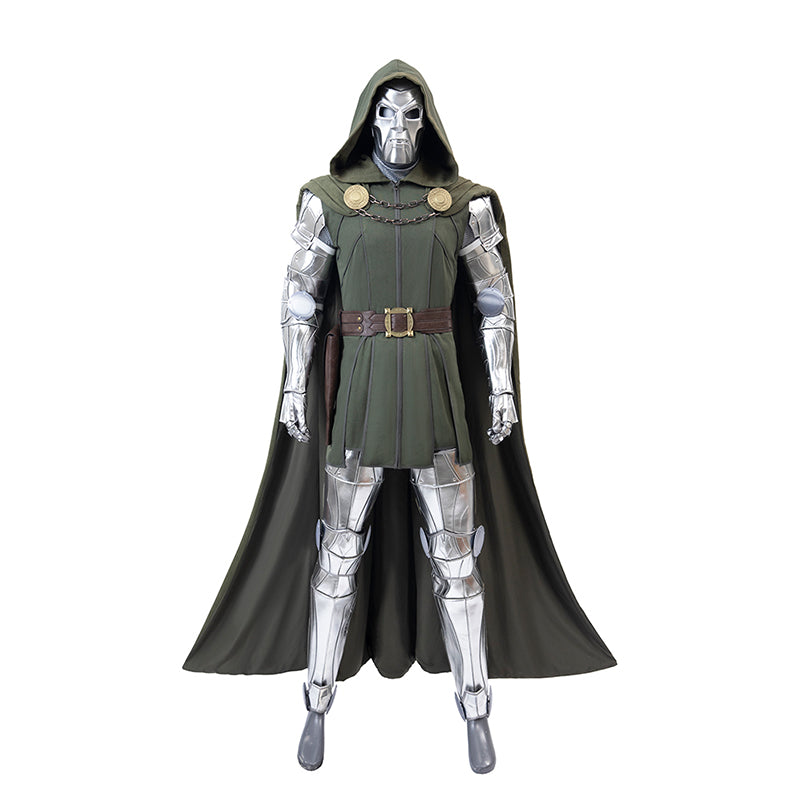 New Avengers 5 Doomsday Doctor Doom Cosplay Costume Halloween Jumpsuit Accosplay