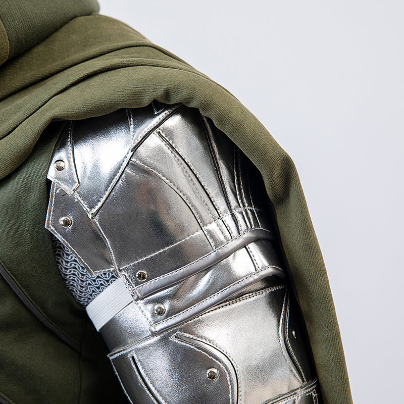 New Avengers 5 Doomsday Doctor Doom Cosplay Costume Halloween Jumpsuit Accosplay