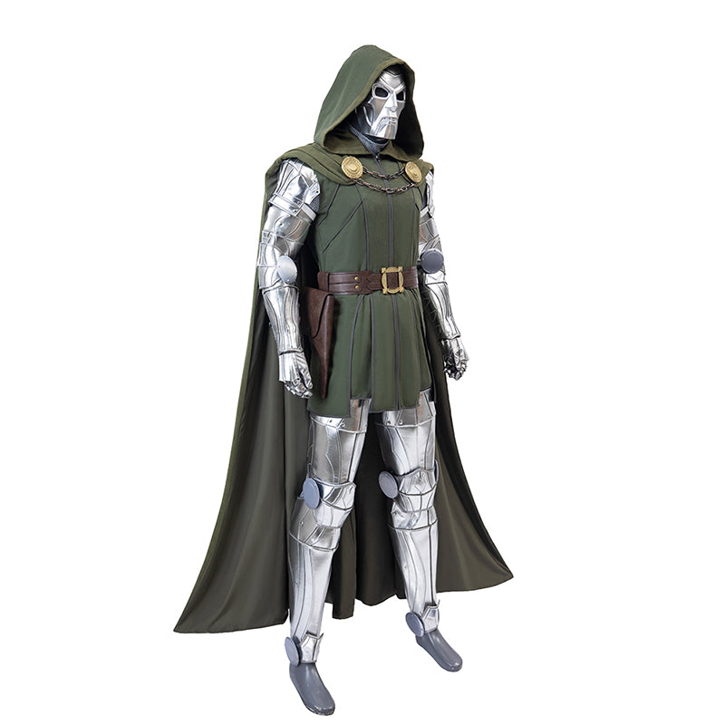 New Avengers 5 Doomsday Doctor Doom Cosplay Costume Halloween Jumpsuit Accosplay