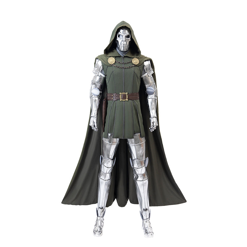 New Avengers 5 Doomsday Doctor Doom Cosplay Costume Halloween Jumpsuit Accosplay