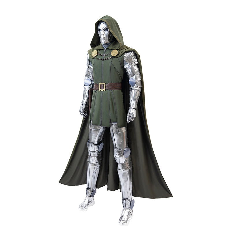 New Avengers 5 Doomsday Doctor Doom Cosplay Costume Halloween Jumpsuit Accosplay