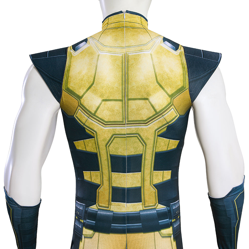 PS5 Marvel Rivals Wolverine James Logan Howlett Cosplay Costume Jumpsuit With Helmet