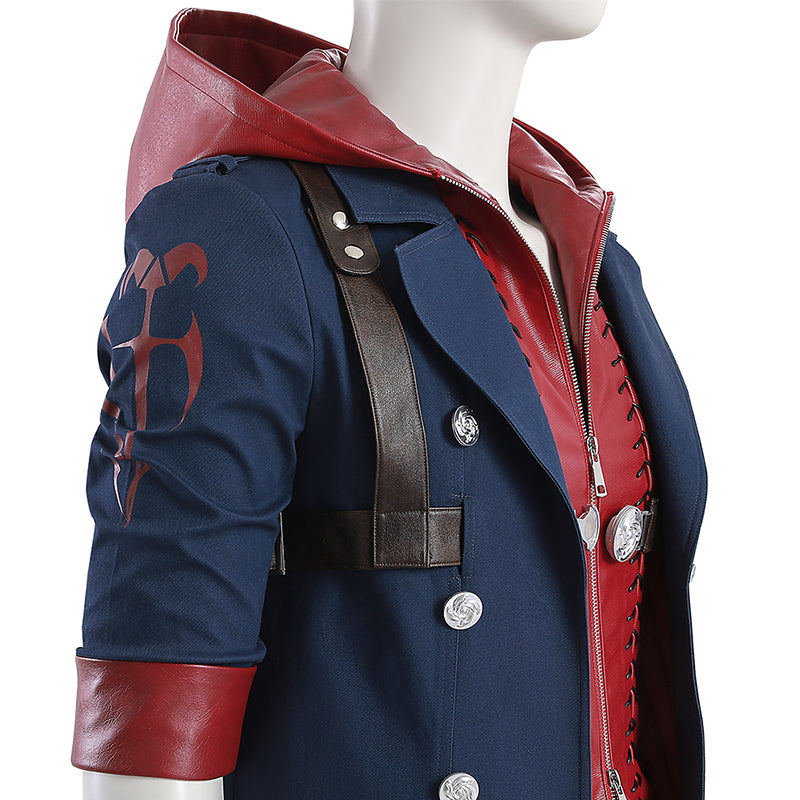 Devil May Cry 4: Nero Cosplay Costume Halloween Outfit Full Set ACcosplay