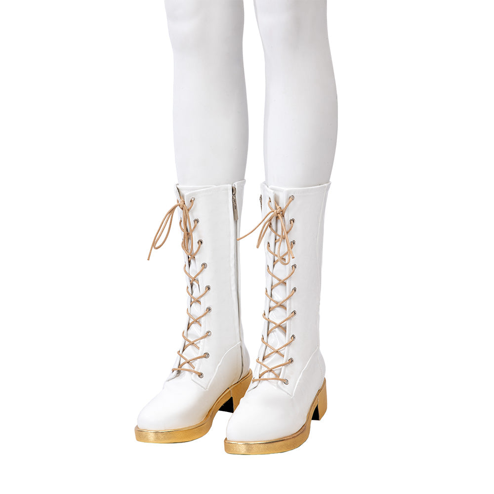 Kpop Demon Hunters Zoey Black Gold Dance Cosplay Costume Halloween Fancy Outfit ACcosplay