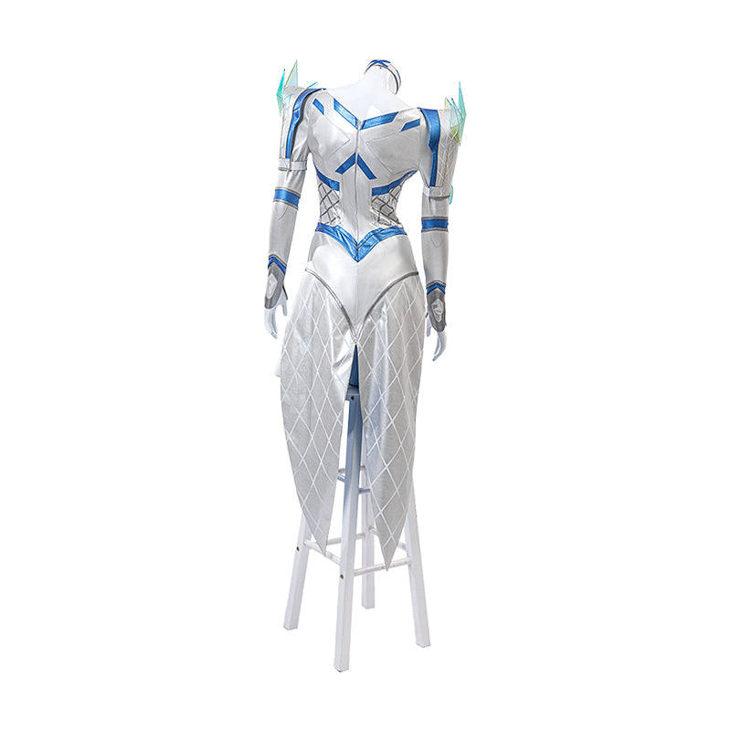 Marvel Rivals Emma Frost The White Queen Cosplay Costume Halloween Outfit ACcosplay