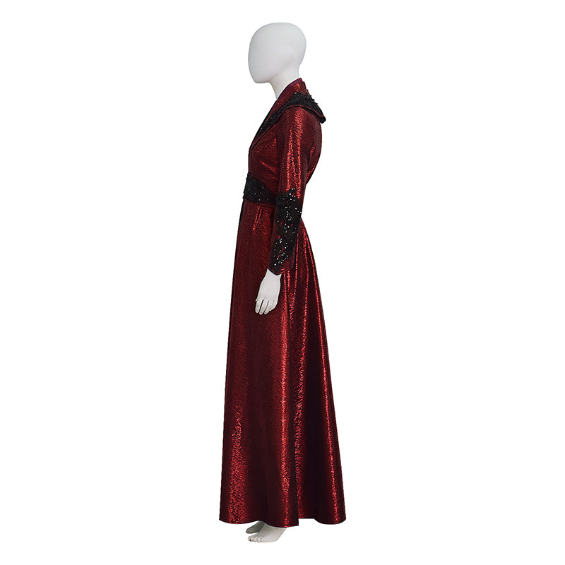 Rhaenyra Targaryen Cosplay Costume House of the Dragon Red Long Robe Halloween Carnival Outfit
