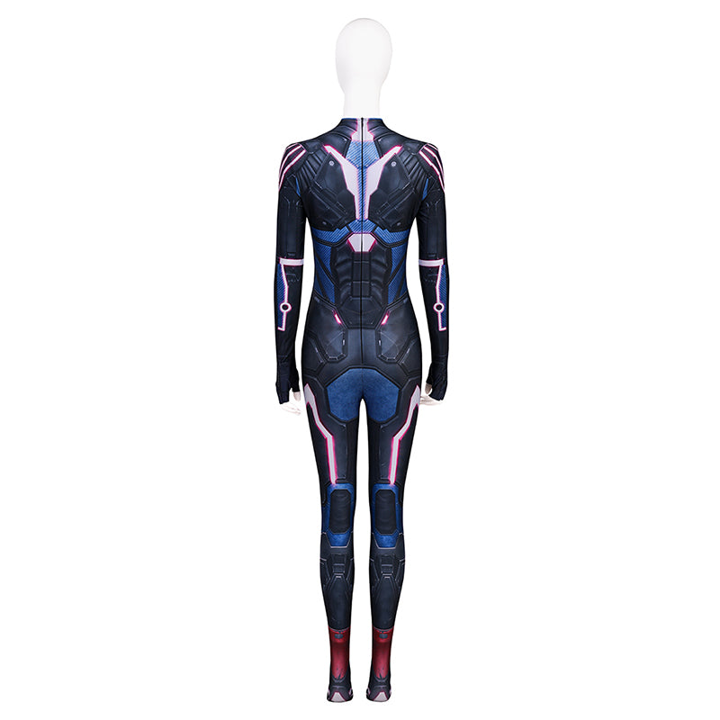 Split Fiction Mio Cosplay Costume Purple Jumpsuit Halloween Outfit ACcosplay