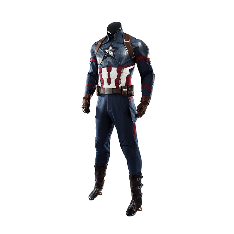 Captain America Cosplay Costume Avengers Endgame Halloween Outfit ACcosplay