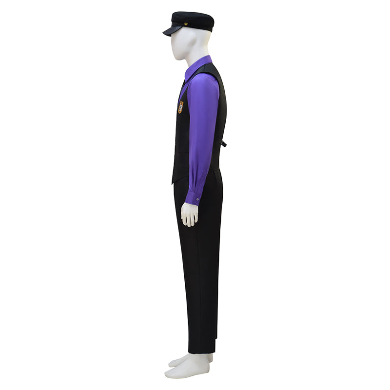 FNAF Five Nights at Freddy's William Afton Cosplay Costume Halloween Outfit ACcosplay