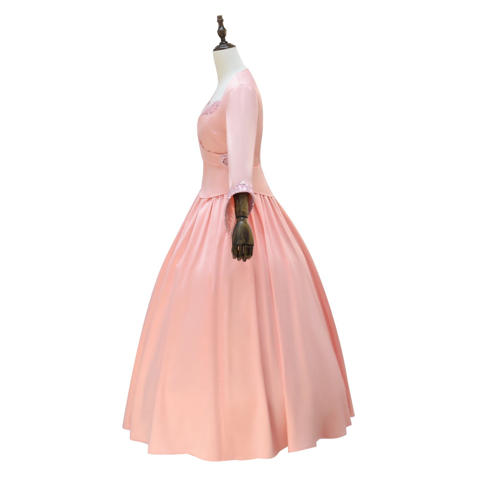 Wicked Witch Glinda Cosplay Costume Pink Dress Halloween Costume Outfit ACcosplay