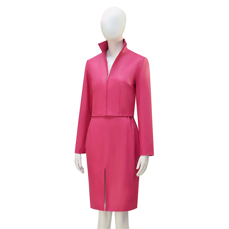 Legally Blonde Elle Woods Cosplay Costume Pink Dress Halloween Outfit ACcosplay