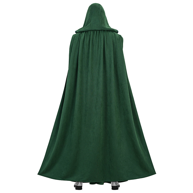 Doctor Doom Female's Cosplay Costume With Mask Dr. Victor von Doom Outfit ACcosplay