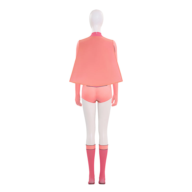 Invincible Atom Eve Cosplay Costume Halloween Pink Jumpsuit ACcosplay