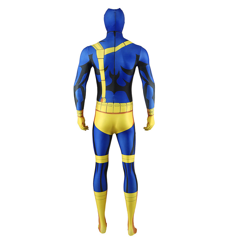 X-Men 97 Cyclops Cosplay Scott Summers Costume Blue halloween Jumpsuit ACcosplay