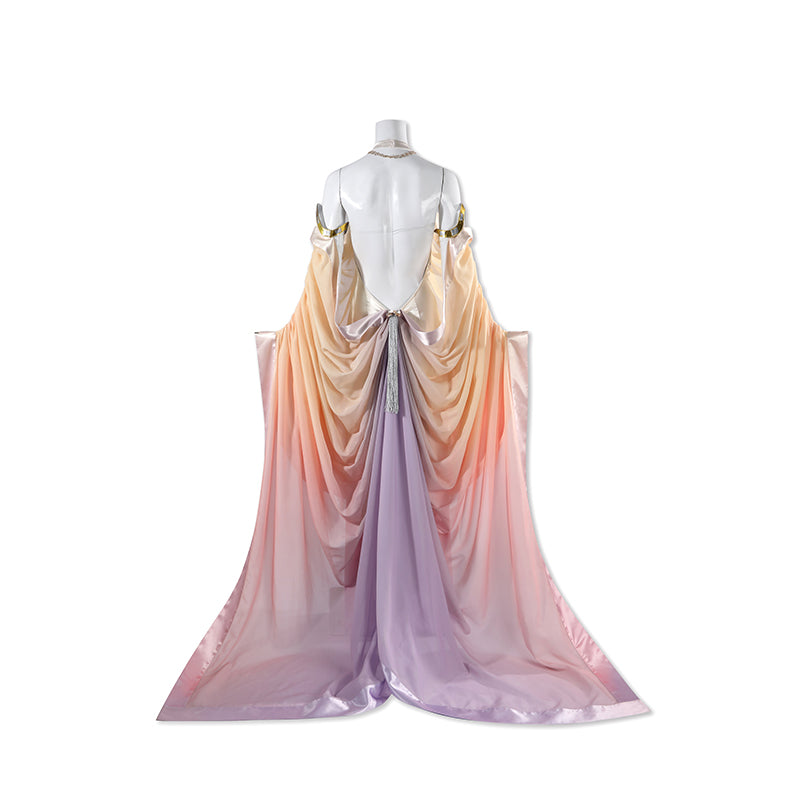Star Wars 2 Attack of the Clones Padme Cosplay Costume Lake Dress Halloween Outfit ACcosplay