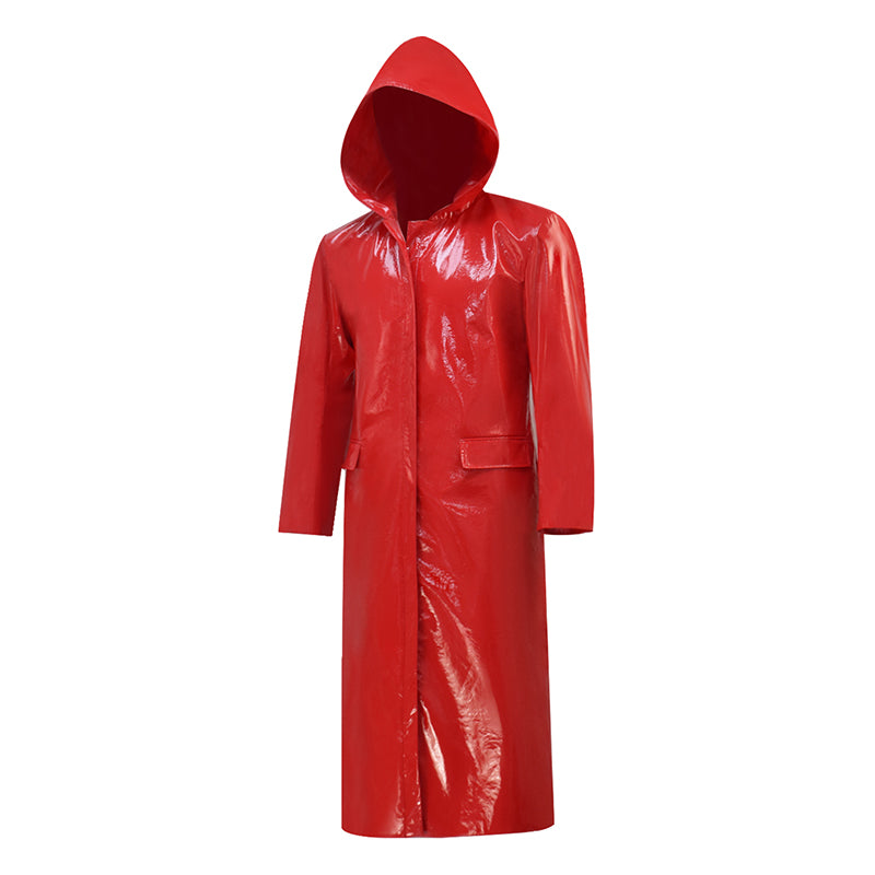 Fear Street: Prom Queen 2025 Simone Perry Red Coat Costume Carnival Halloween Suit ACcosplay