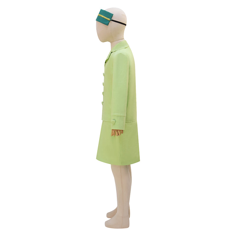 American Historical Figures Rose Park Green Cosplay Costume Halloween Suit ACcosplay