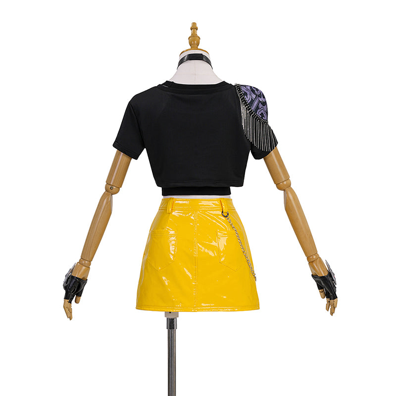 Deluxe Kpop Demon Hunters Mira Cosplay Costume Halloween Outfit ACcosplay