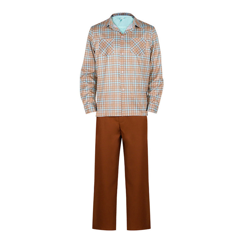 ST Stranger Things Will Byers Cosplay Costume Checkered Suit Party Suit ACcosplay