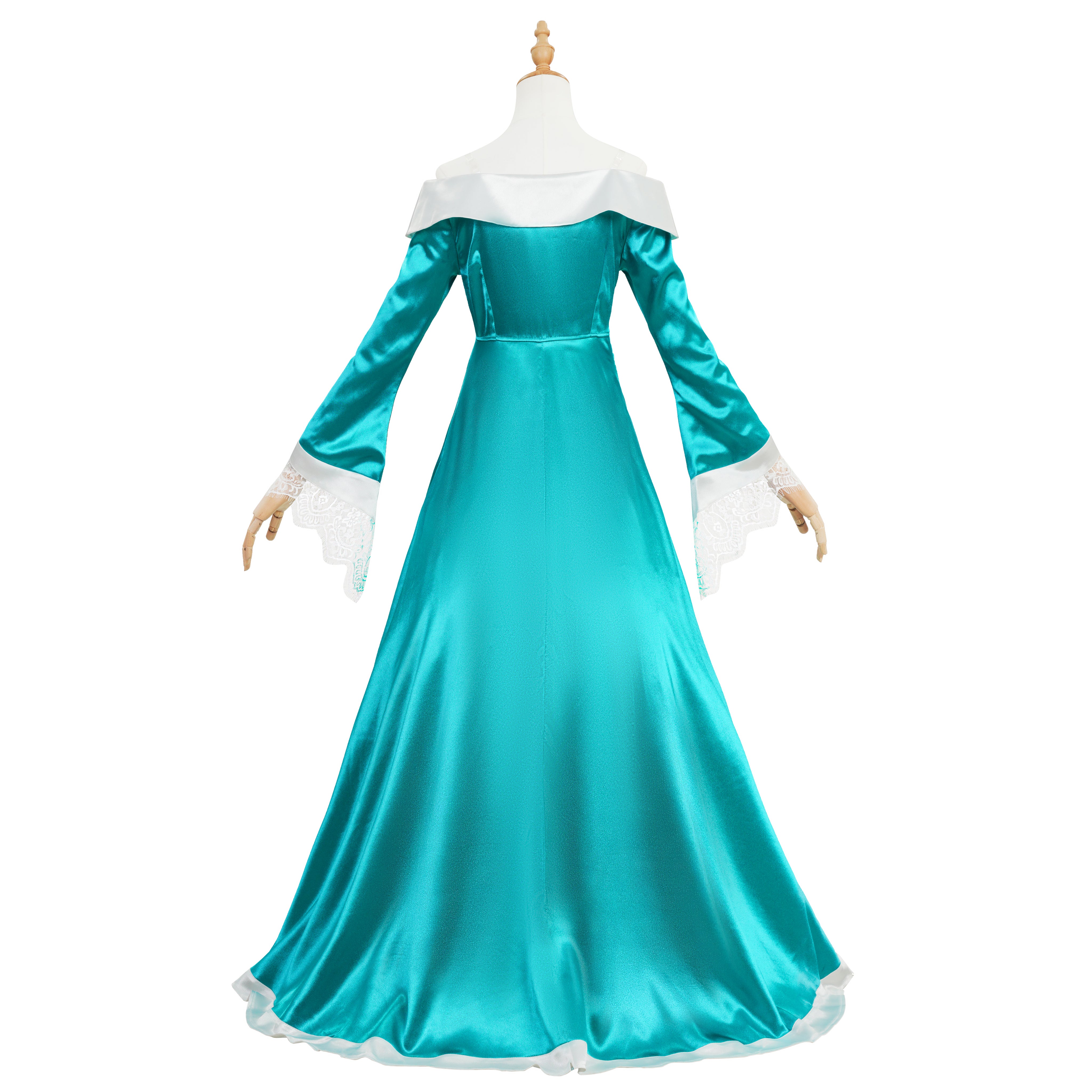 Super Mario Galaxy Princess Rosalina Dress Cosplay Costume Halloween Suit ACcosplay