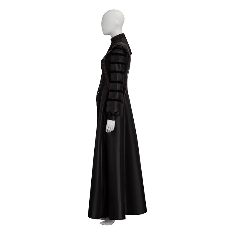 1666: Amsterdam Noa Cosplay Costume Black Long Dress with Accessories ACcosplay