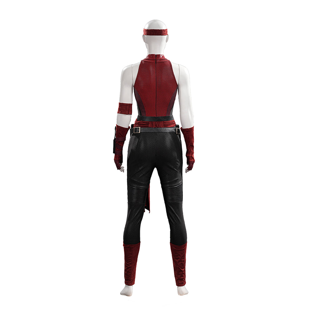 Elektra Cosplay Costume Daredevil Born Again Season 3 Women's Halloween Outfit ACcosplay