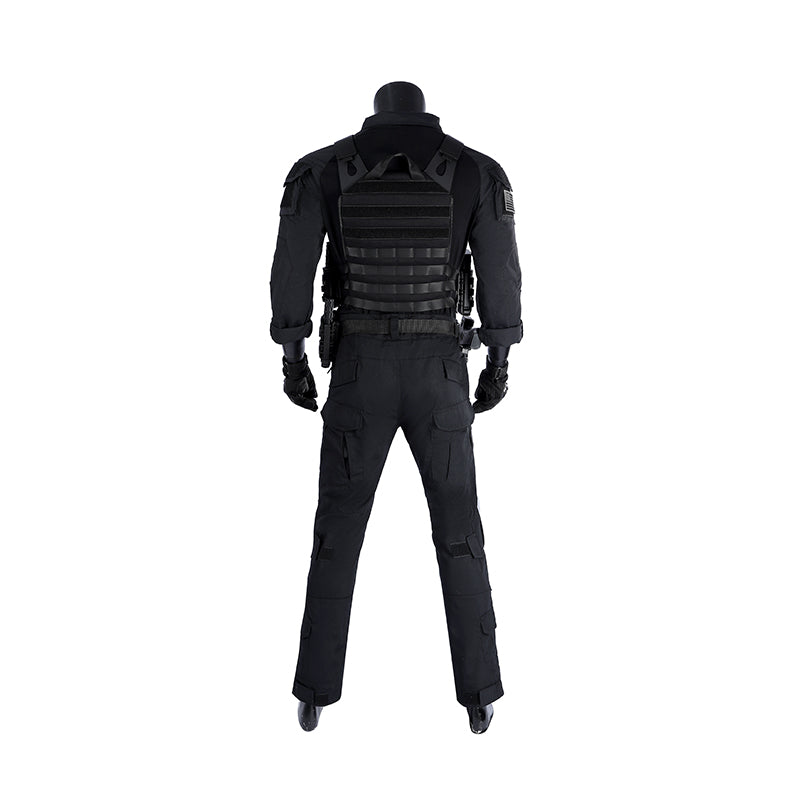 The Punisher Cosplay Costume Frank Castle Skull Suit One Last Kill Halloween ACcosplay