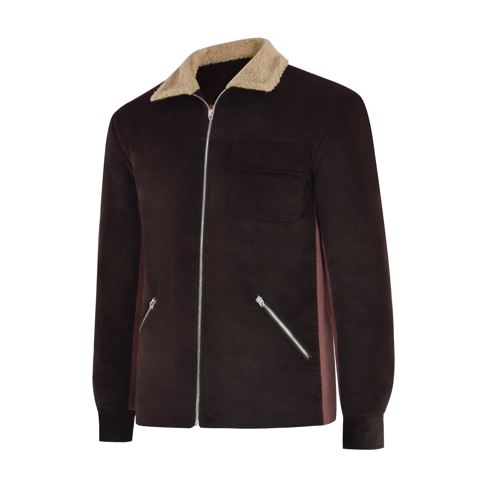 The Walking Dead Rick Grimes Cosplay Costume Flock Fabric Male Jacket ACcosplay