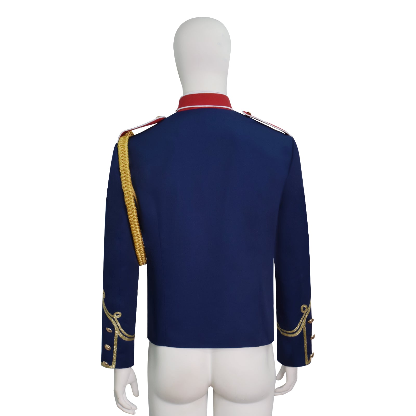 Michael Jackson Movie Michael Cosplay 2026 Navy Red Military Jacket Replica Costume ACcosplay