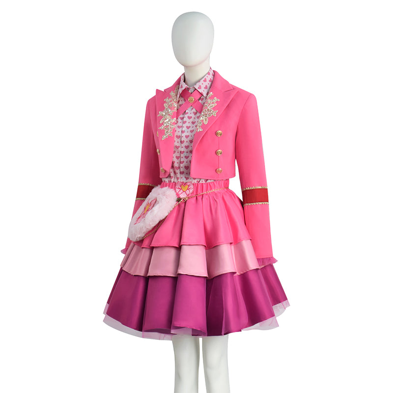 Princess Red Descendants Cosplay Costume Descendants: Wicked Wonderland Jacket Suit