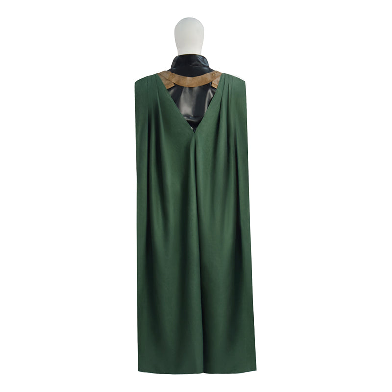 Loki Season 1 Loki Cosplay Costume Marvel Loki 2021 Costume Battle Armor Outfit With Cloak