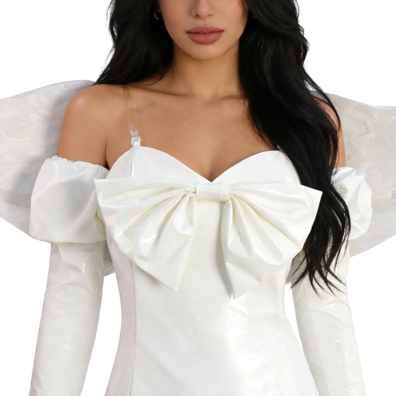 Alien Stage Sua Cosplay Costume White Outfit With Wing ACcosplay