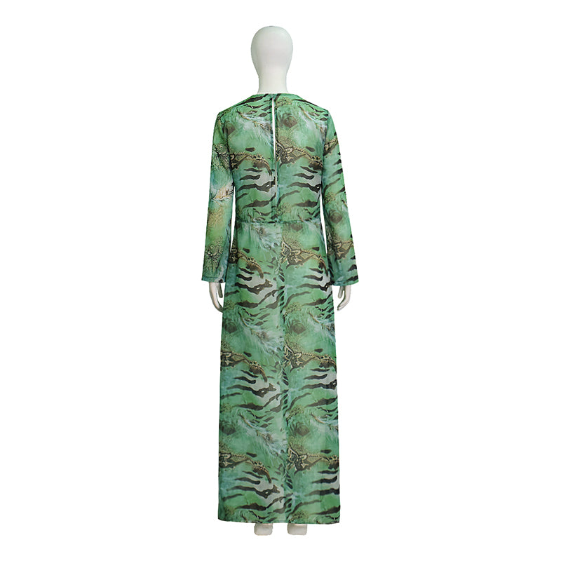 Off Campus Allie Hayes Cosplay Costume Women Long Sheer Party Suit ACcosplay