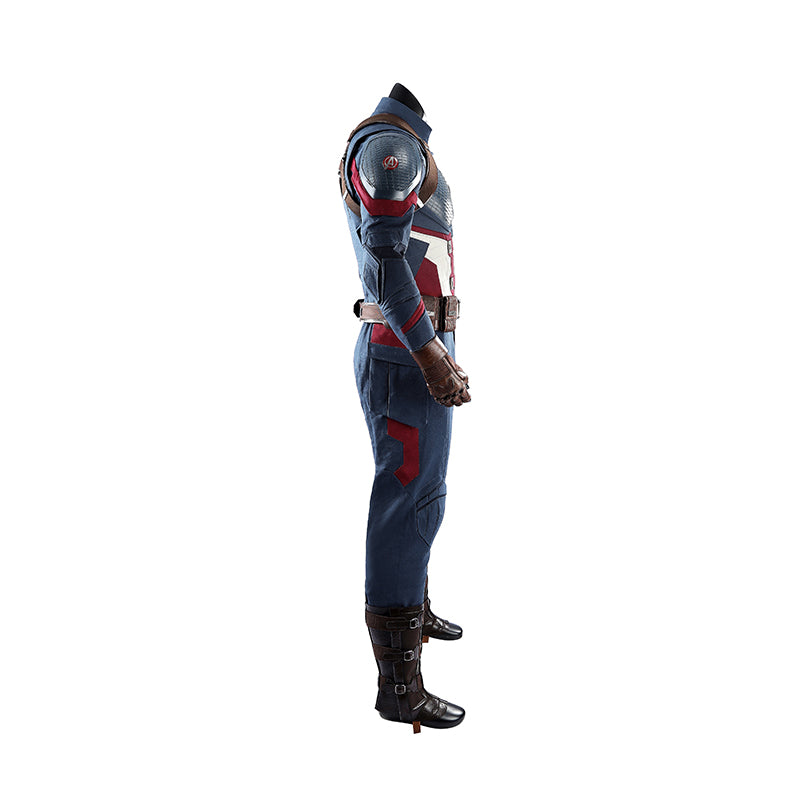 Captain America Cosplay Costume Avengers Endgame Halloween Outfit ACcosplay