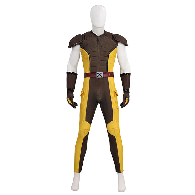 Deadpool 3 Wolverine Cosplay Costume Brown Halloween Outfit ACcosplay