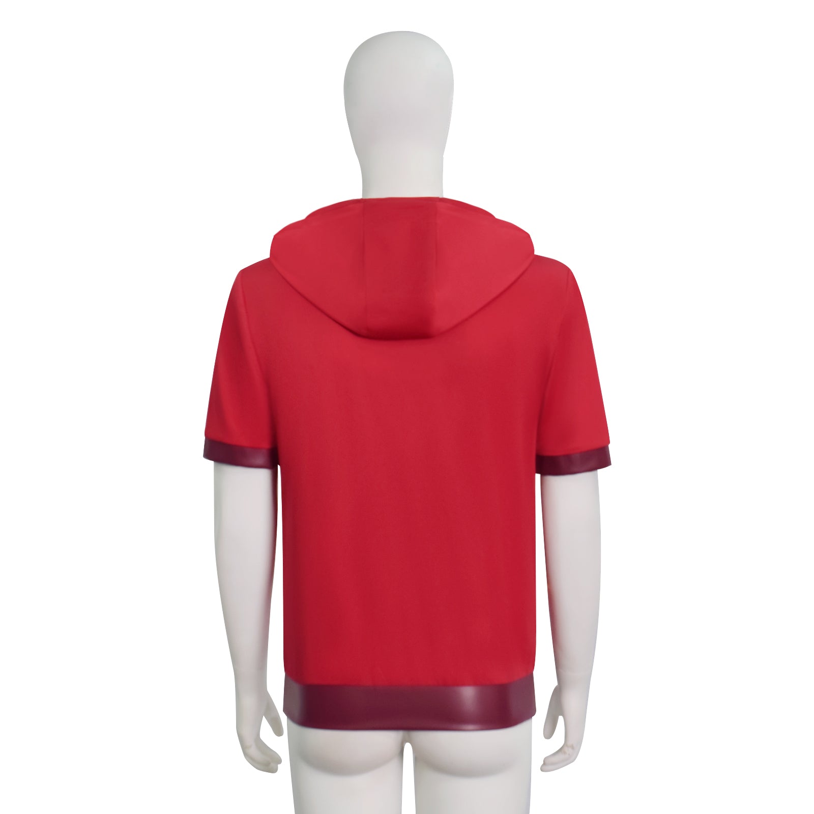 Zombies 5 Ray Cosplay Costume Hoodie Men Red Short Sleeve Hooded Sweatshirt Accosplay