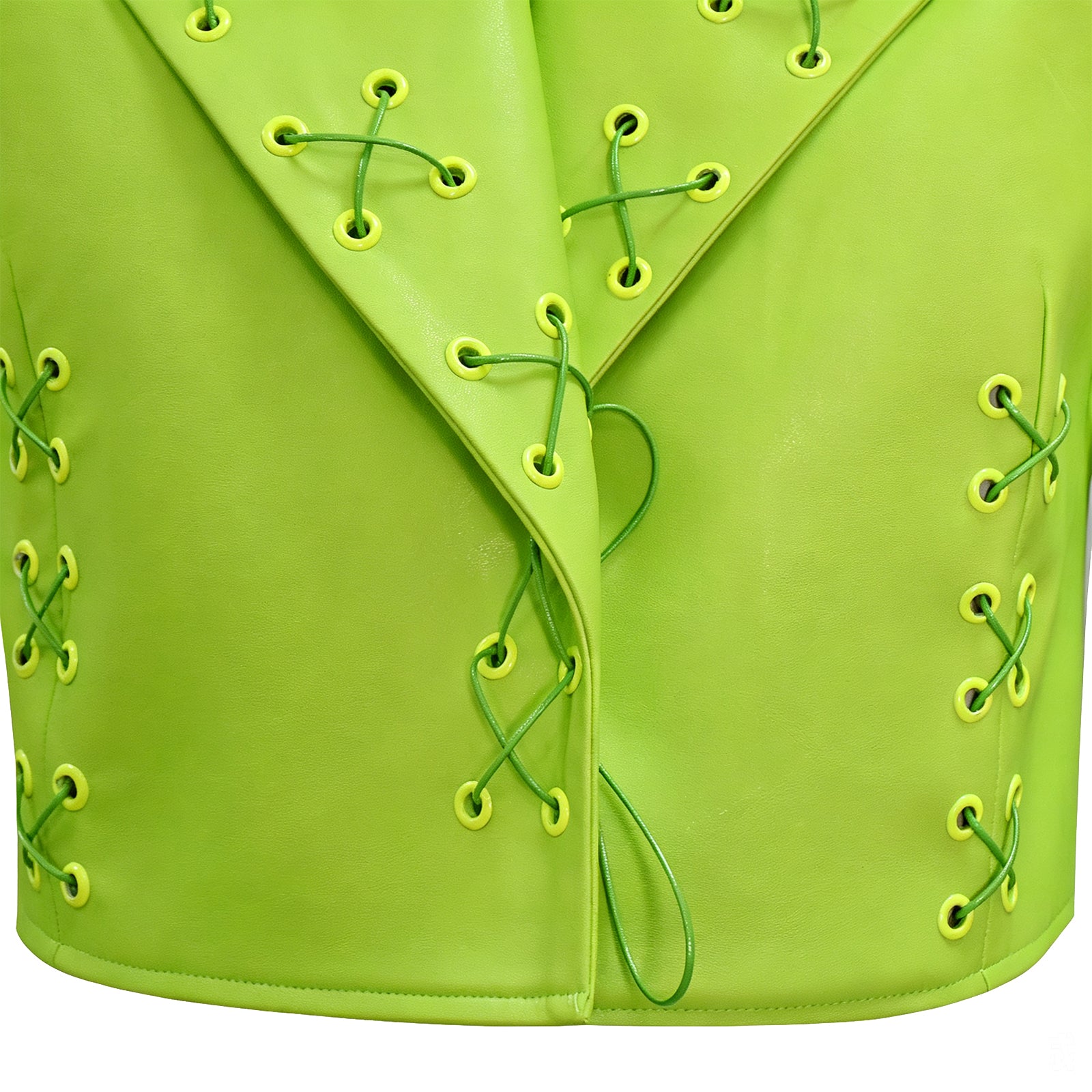 The Lizzie McGuire Movie Isabella Parigi Cosplay Costume Green Halloween Suit ACcosplay