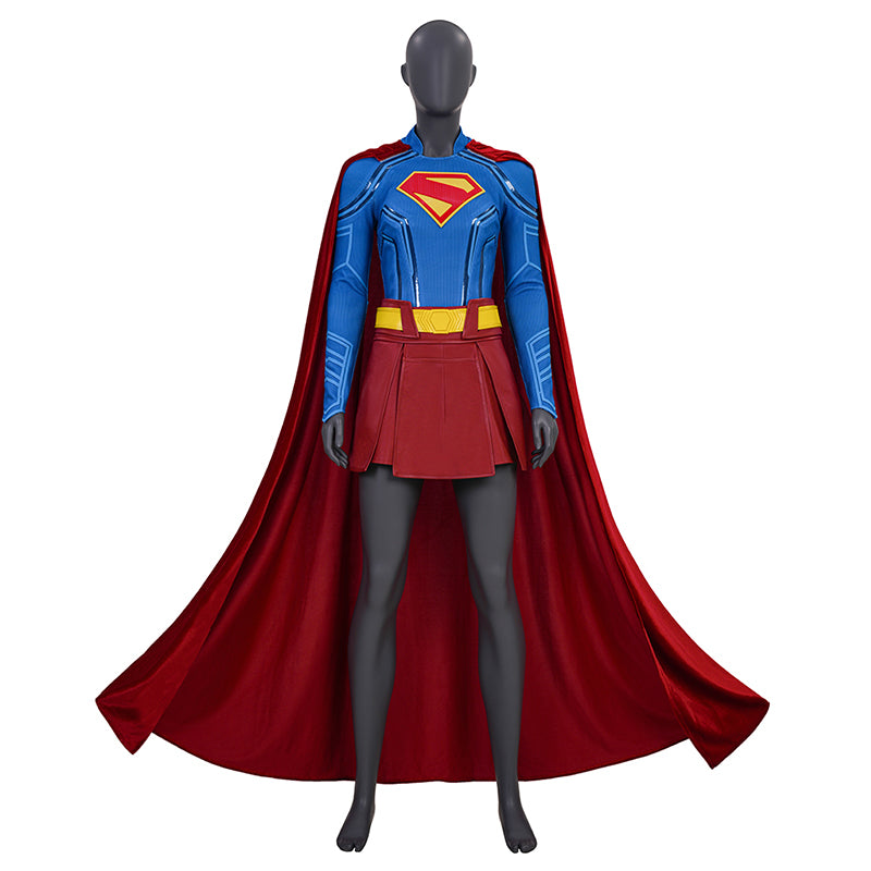 2025 Superhero Legacy Girl of Steel Supergirl Cosplay Costume Halloween Suit ACcosplay