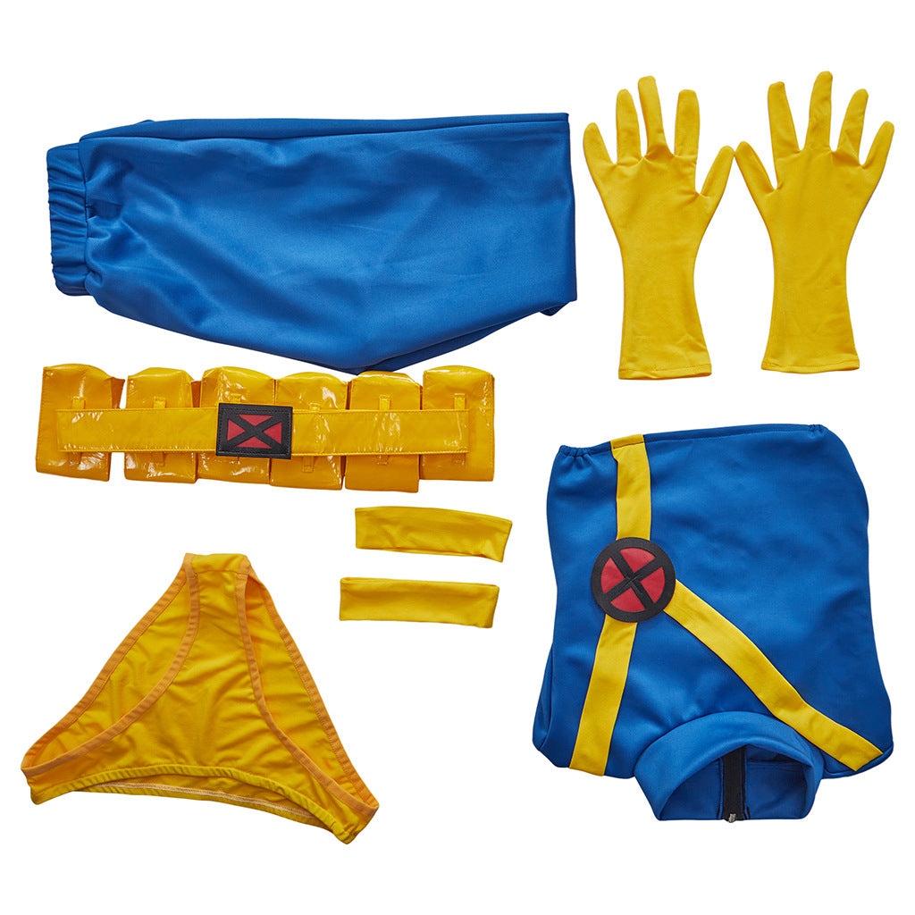 X-Men 97 Storm Cyclops Scott Summers Cosplay Costume Halloween Outfit ACcosplay