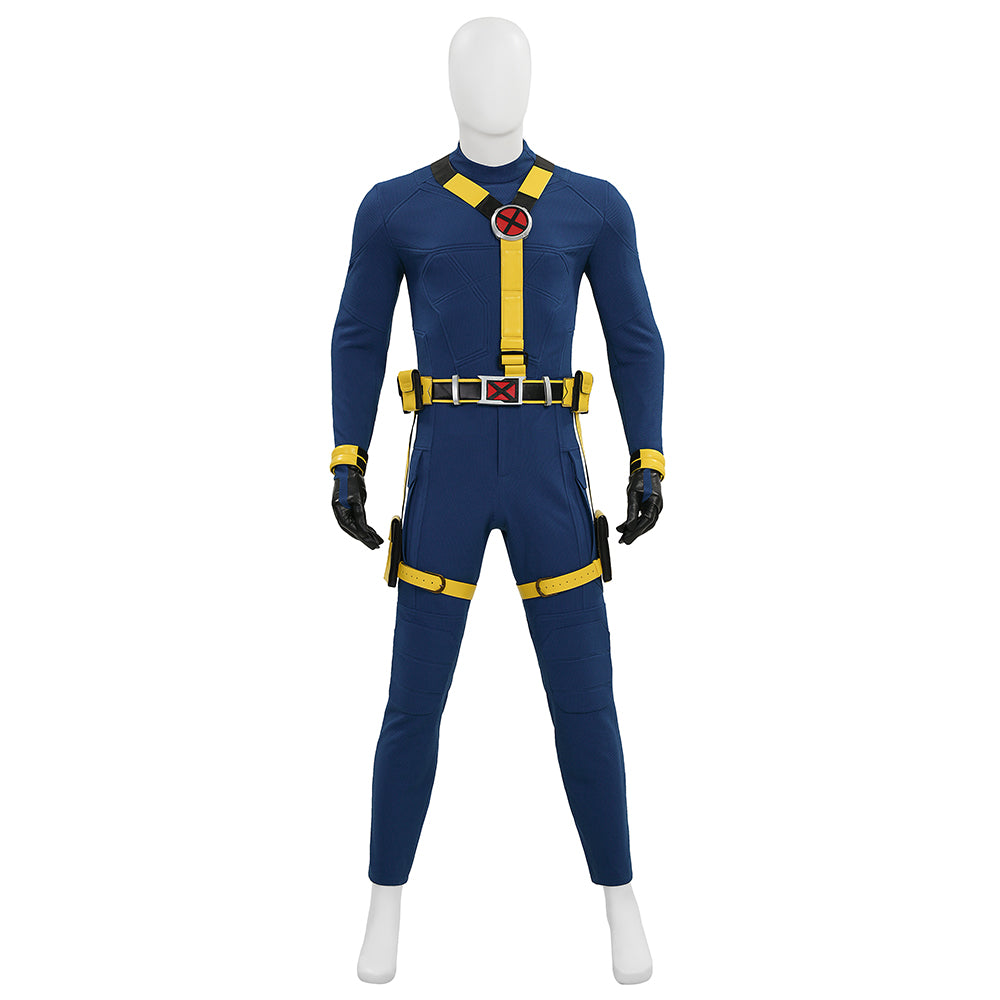 Avengers Doomsday Cyclops Scott Summers Cosplay Costume Halloween Suit Accosplay